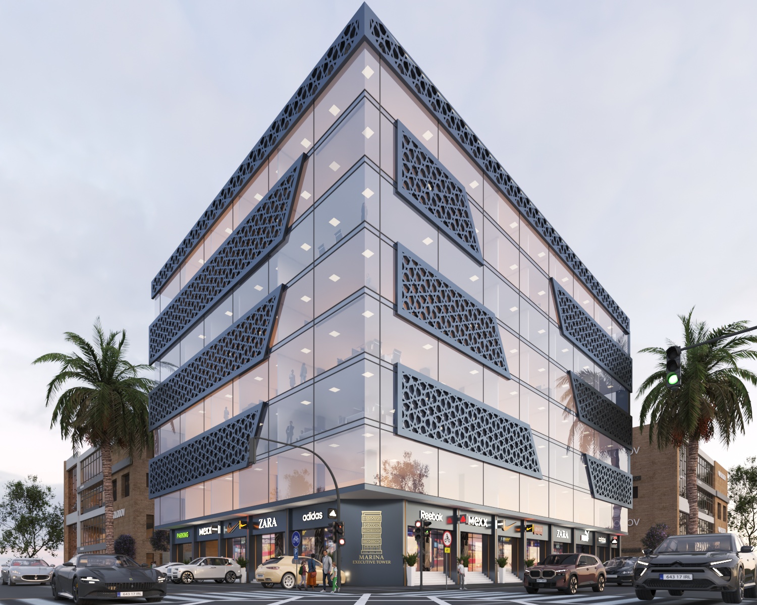 Marina Executive Tower Muhammad Ali Society by Marina Group Karachi