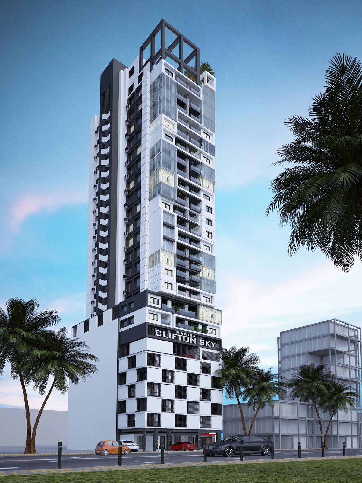 Marina Clifton Sky Block 2 Clifton by Marina Group Karachi